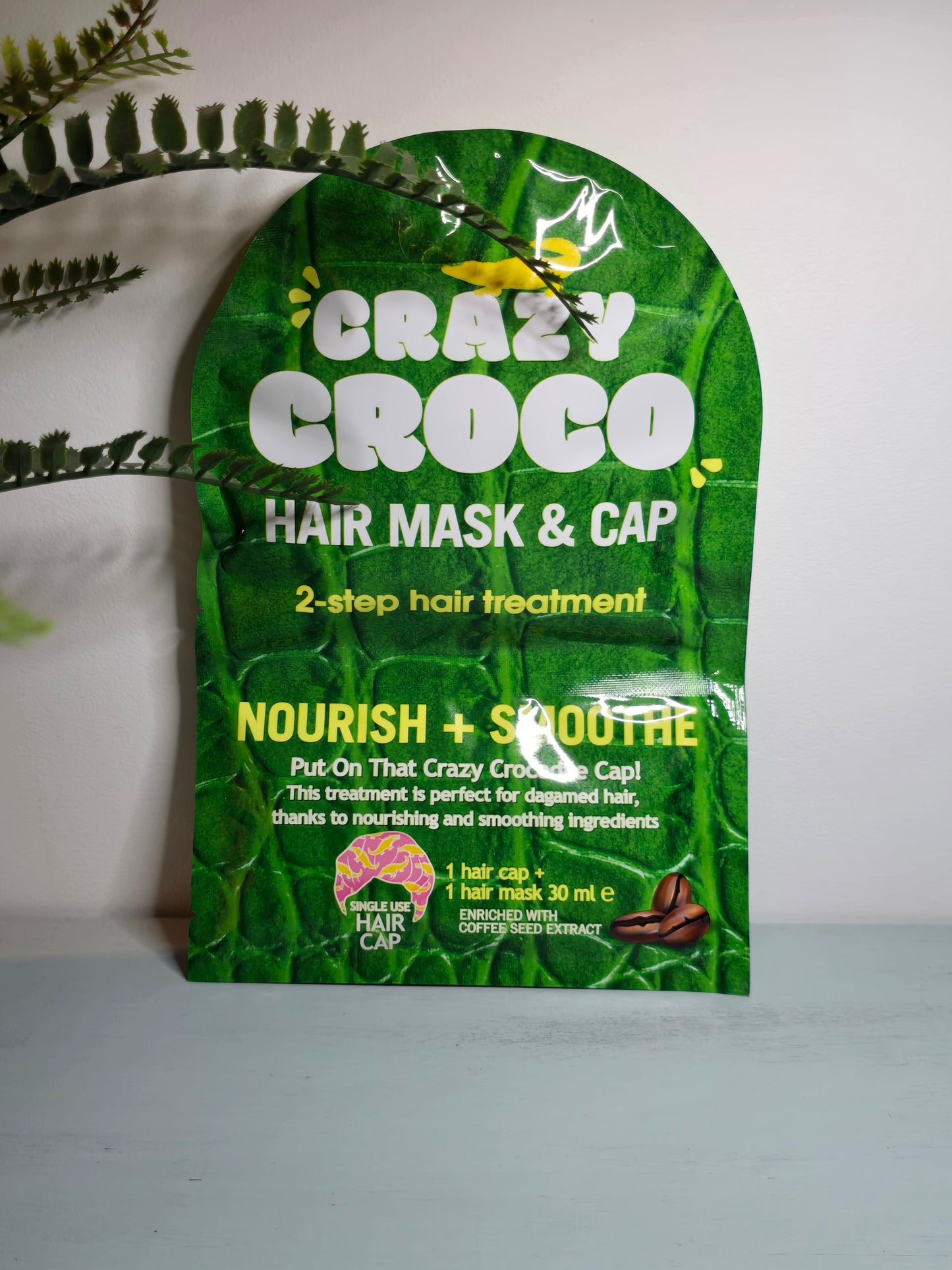 2 in 1 Hair Mask and Cap – Nourishing + Smoothing Treatment