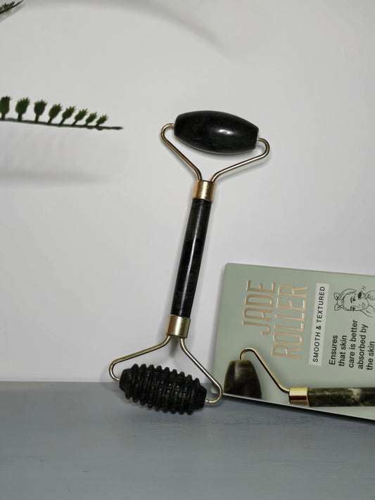 Jade Roller – 100% Huayan Jade pour un Éclat Naturel