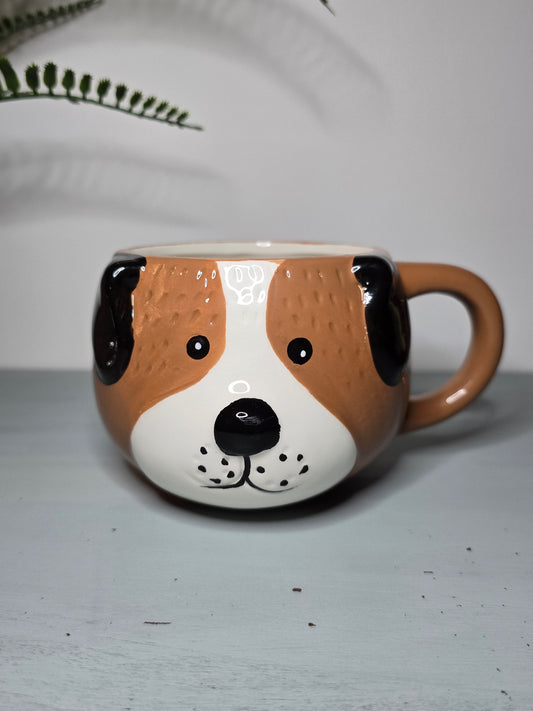 Mug Original Tête de Chien – Design Unique et Amusant