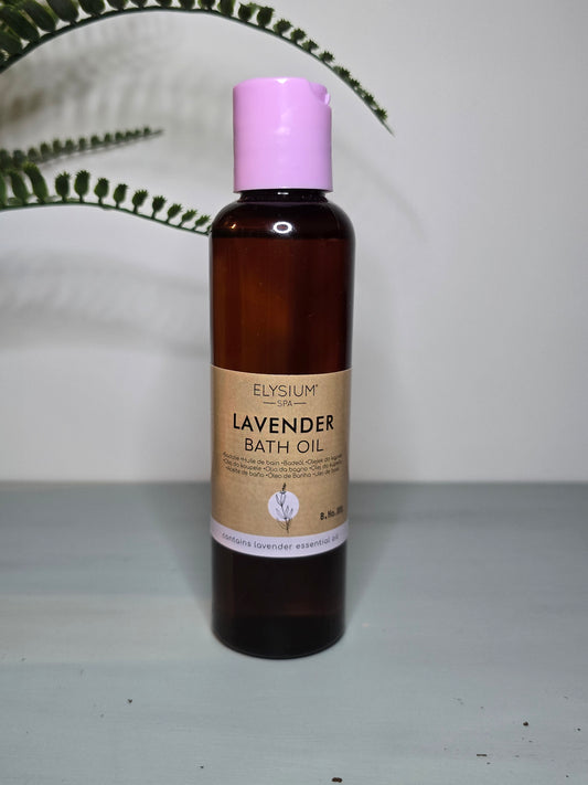 Huile de Bain Lavande - Contient de l’Huile Essentielle de Lavande